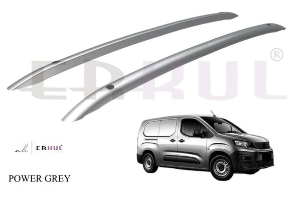 OPEL COMBO LONG / Uzun 2019 Üzeri POWER FLUSH Tavan Çıtası Gri