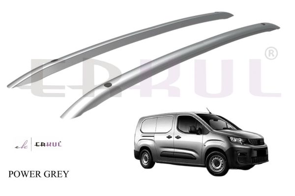 PEUGEOT- PARTNER VAN 2019 Üzeri POWER FLUSH Tavan Çıtası Gri
