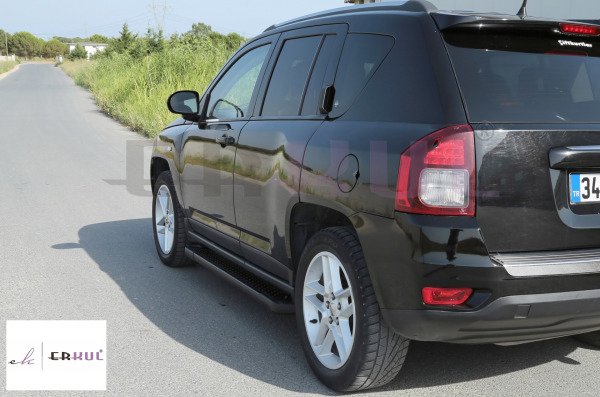 JEEP-RUBICON 2017 Üzeri Yan Basamak Almond Siyah