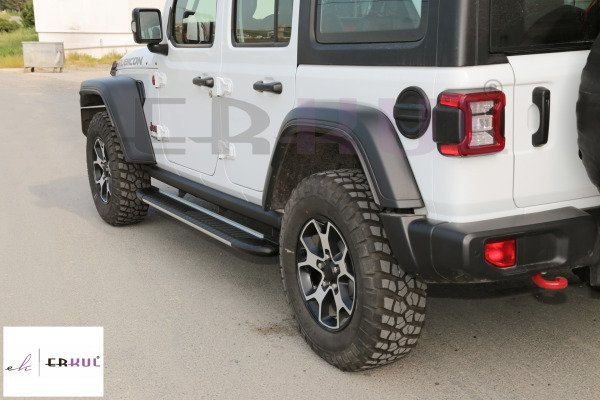JEEP-RUBICON 2017 Üzeri Yan Basamak Bosphorus Gri