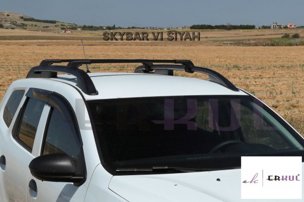 VOLKSWAGEN-TOUAREG 2003-2009 Ara Atkı Skybar V1 Siyah
