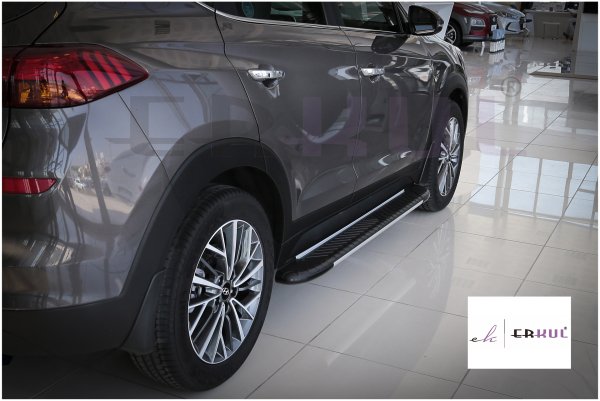 AUDI-Q8 2018 üzeri Yan Basamak Bosphorus Gri