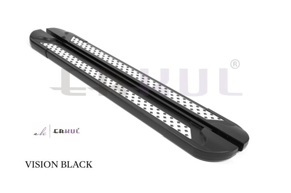 FORD-TRANSIT LONG (Uzun) 2006-2014 Yan Basamak Vision Siyah