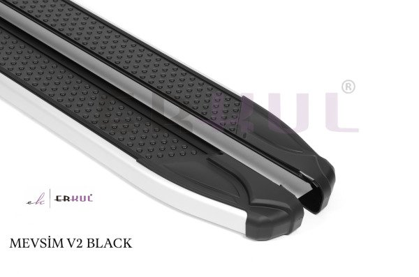 SUZUKI JIMNY 2018 üzeri Yan Basamak Mevsim V2 Siyah