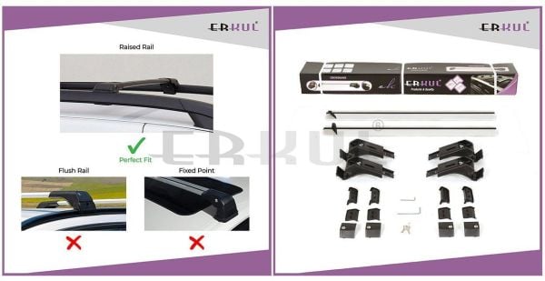 PEUGEOT-RIFTER 2019 üzeri Ara Atkı Skybar V1 Gri (Skyport çıta)