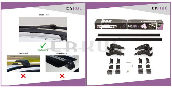 SUBARU-XV 2012-2023 Ara Atkı Skybar V1 Siyah