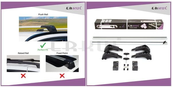 TOYOTA-PROACE CITY 2020 Üzeri Ara Atkı Skybar V2 Gri