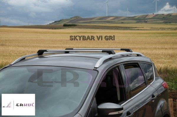 FORD-CONNECT 2003-2014 Ara Atkı Skybar V1 Gri