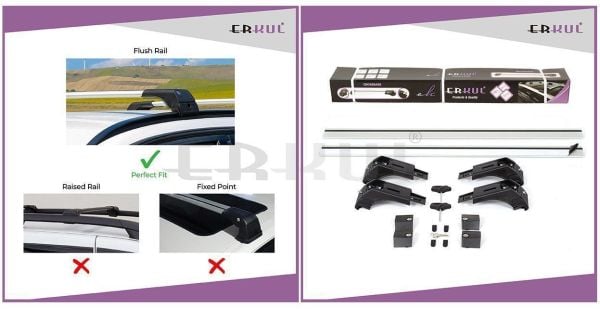 AUDI-Q8 2018 Üzeri Ara Atkı Skybar V2 Gri