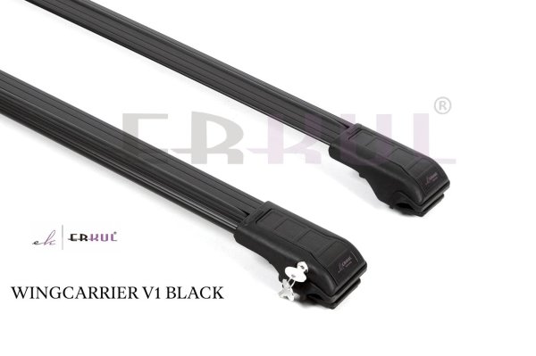 WINGCARRIER BLACK ARA ATKI TOYOTA - LC PRADO 120 2004-2009