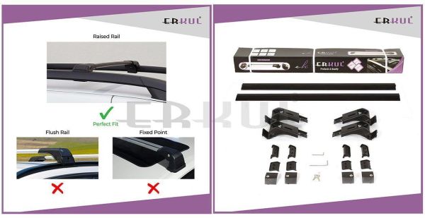 MERCEDES GLE 2011-2019 Ara Atkı Skybar V1 Siyah