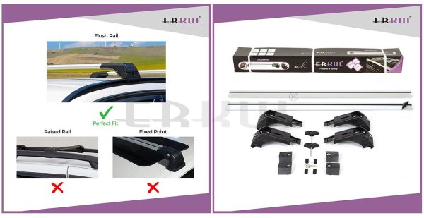 PEUGEOT-508 ESTATE 2011-2018 Ara Atkı Skybar V2 Gri