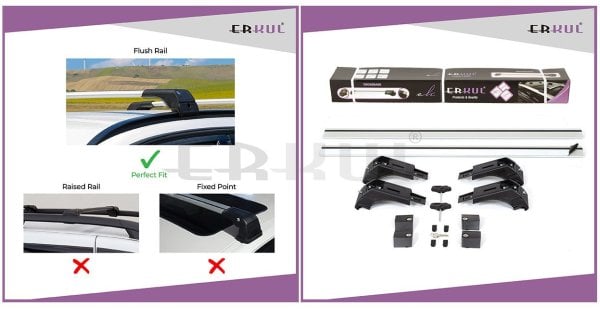 SEAT-IBIZA ESTATE 2010 ve üzeri Ara Atkı Skybar V2 Gri