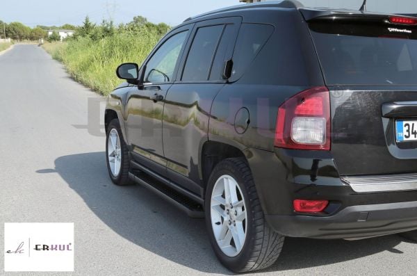 FIAT-ULYSSE Short (Kısa Şasi) 2022 Üzeri Yan Basamak Almond Siyah