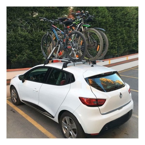 ARAÇ ÜSTÜ BİSİKLET TAŞIYICI TREND GRI