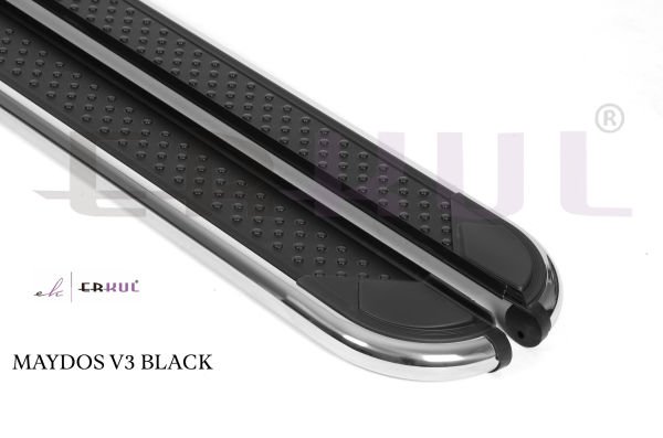MAYDOS V3 BLACK KROM YAN BASAMAK BMW - X3 2018-2024