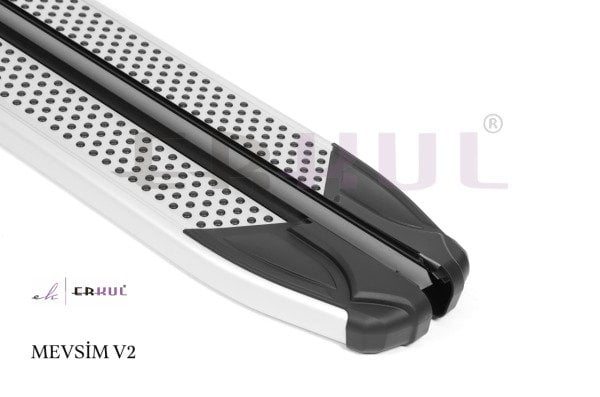 TOYOTA-KLUGER 2007-2013 Yan Basamak Mevsim V2 Gri